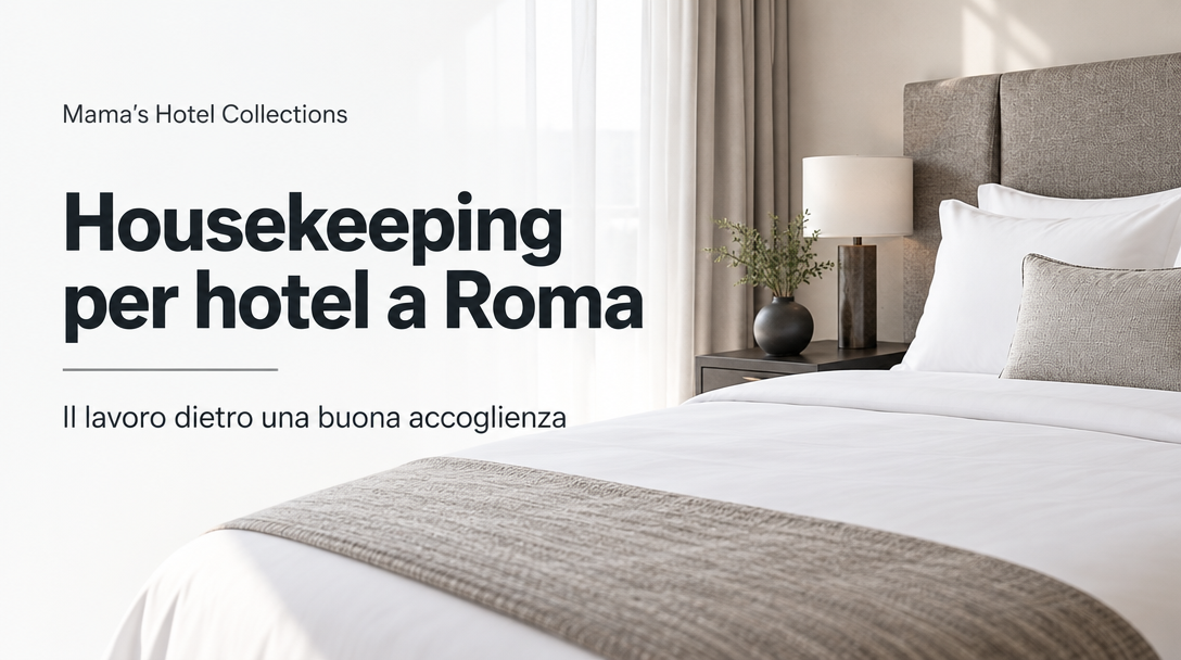 Housekeeping e pulizia delle camere di hotel