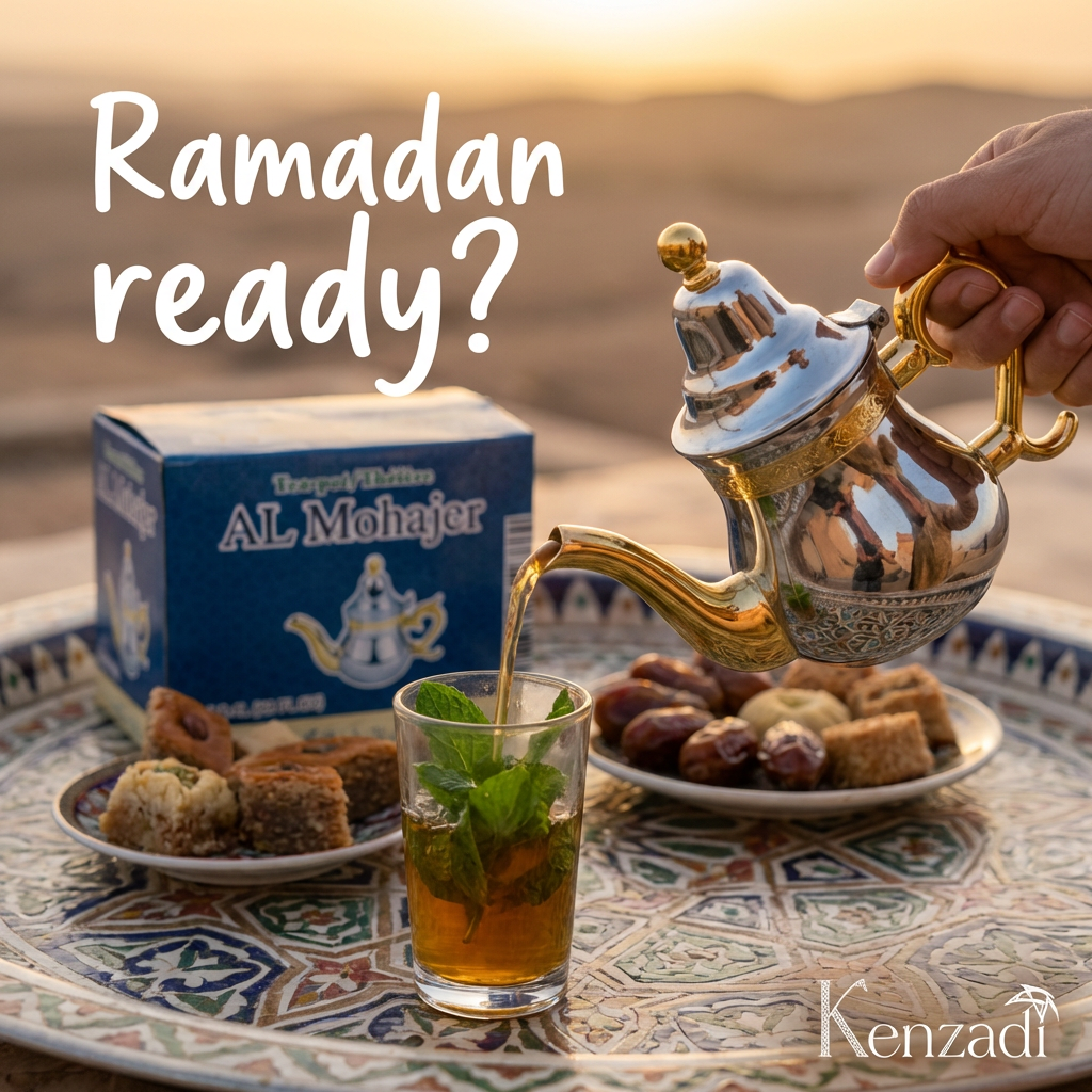 Prepare for Ramadan with the authentic taste of Moroccan hospitality. Our curated selection brings the essence of traditional tea rituals directly to your home.