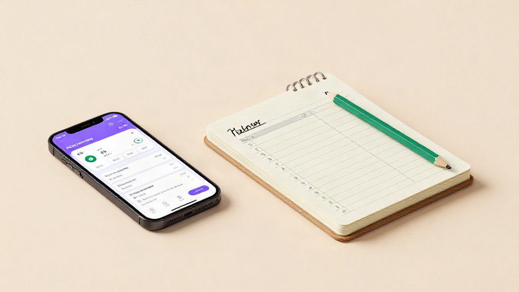 AI financial assistant vs spreadsheets illustration